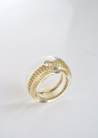 Herringbone Ring