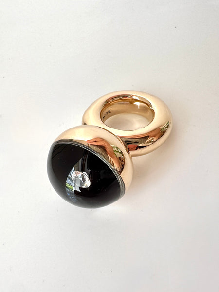 Bronze Big Ball Ring