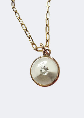 9ct Gold Wire Pendant