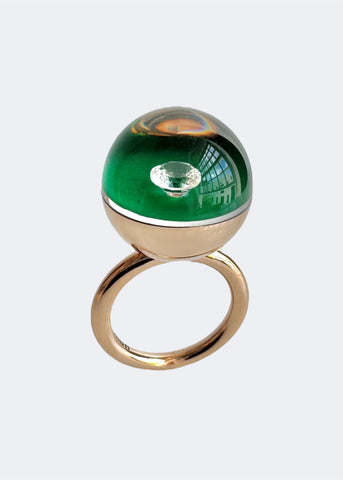 Bronze Ball Ring