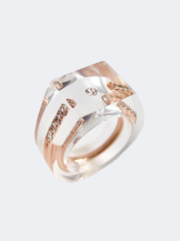 Rose Gold Bar Ring